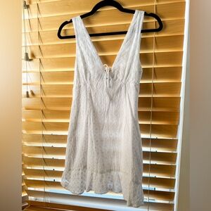 Zara White Beautiful Dress